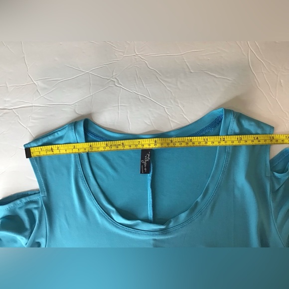 Women's Fashque Studio 3/4 Sleeve Top Size Large - Picture 7 of 11